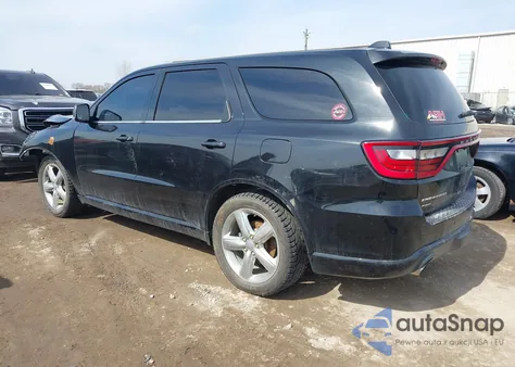 2014 Dodge Durango R/T из США, поврежденный, VIN 1C4SDJCT7EC468497